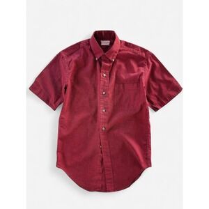 Vintage 1950s McGregor Red Gingham Short Sleeve Button up Shirt